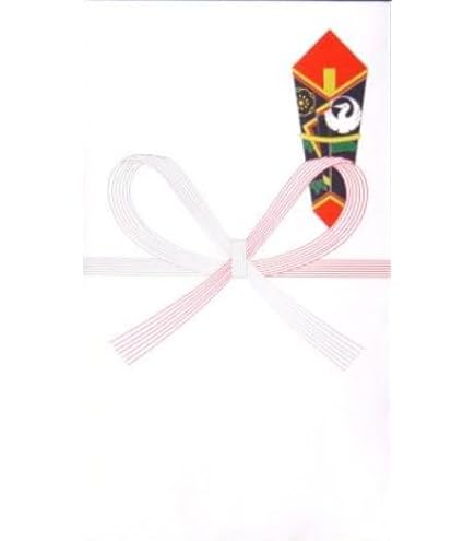 結　10枚+1枚 Amazon | マルアイ 祝儀袋 結婚式 檀紙 赤白 10本 結び切り